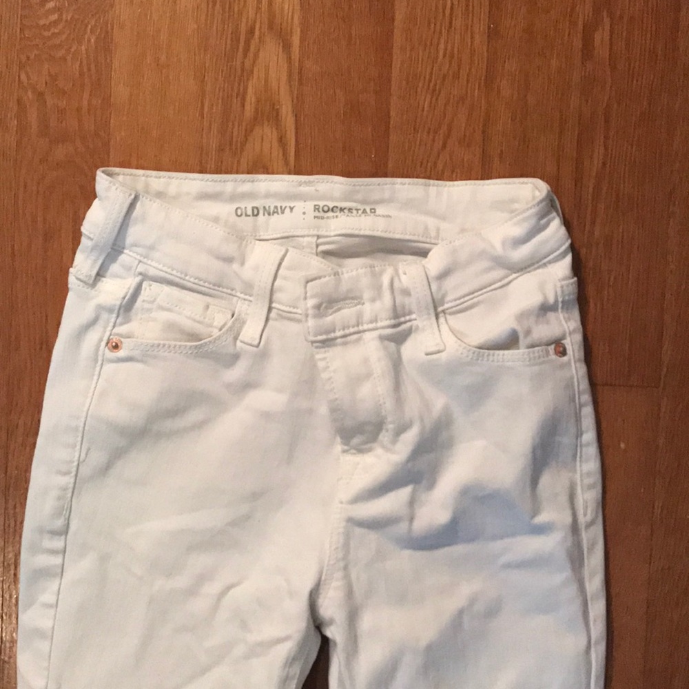 Old navy white jeans